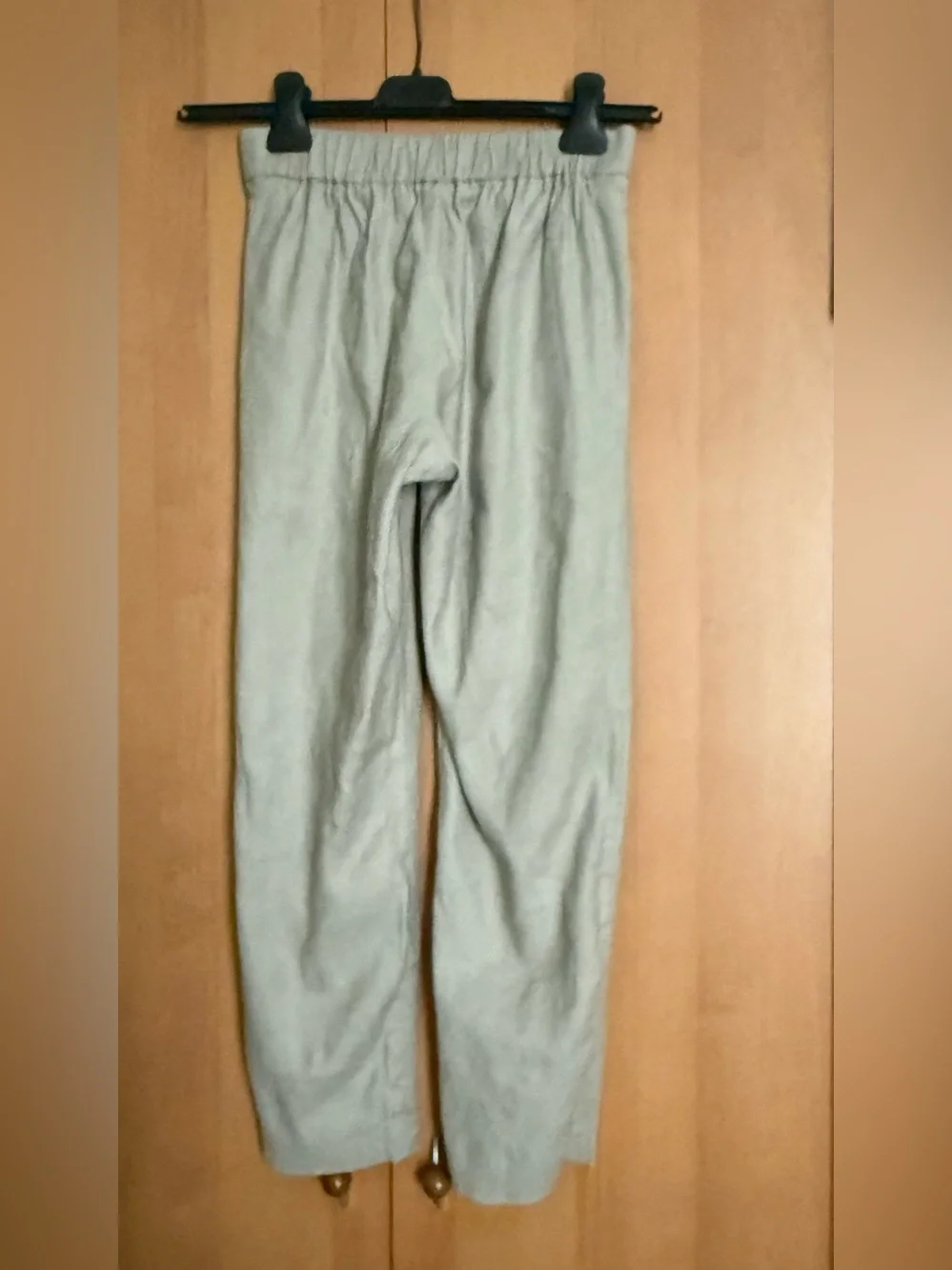 Babaton Light Beige Women's Linen-Blend Straight Chinos